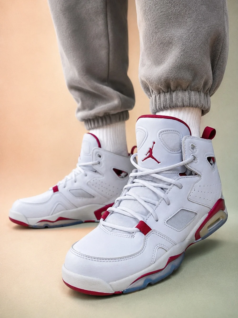 Nike Air Jordan Max Aura 3 GS White Red DM1685-102 Youth 5.5Y Basketball
